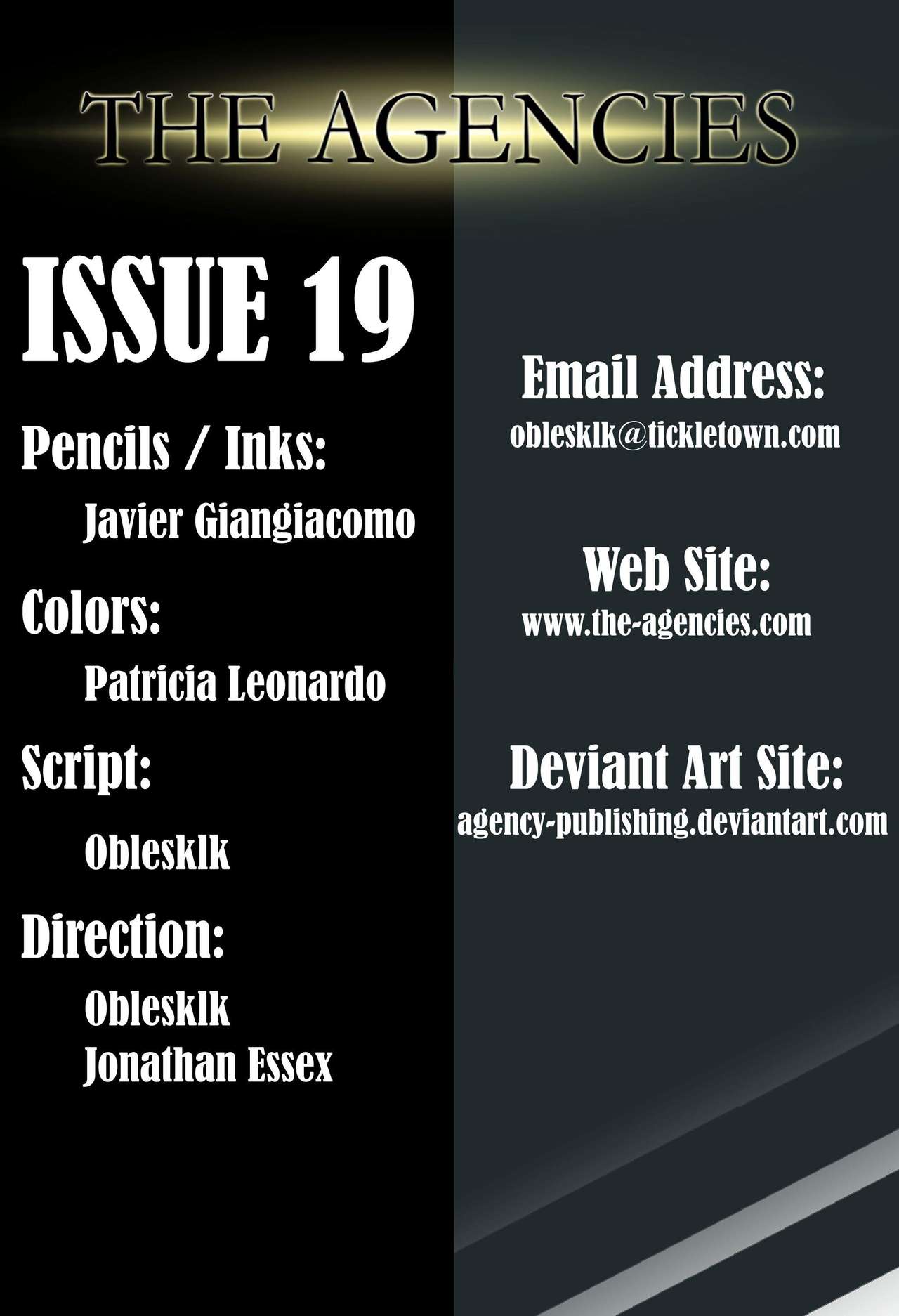 The Agencies - Issue 19 page 2 full