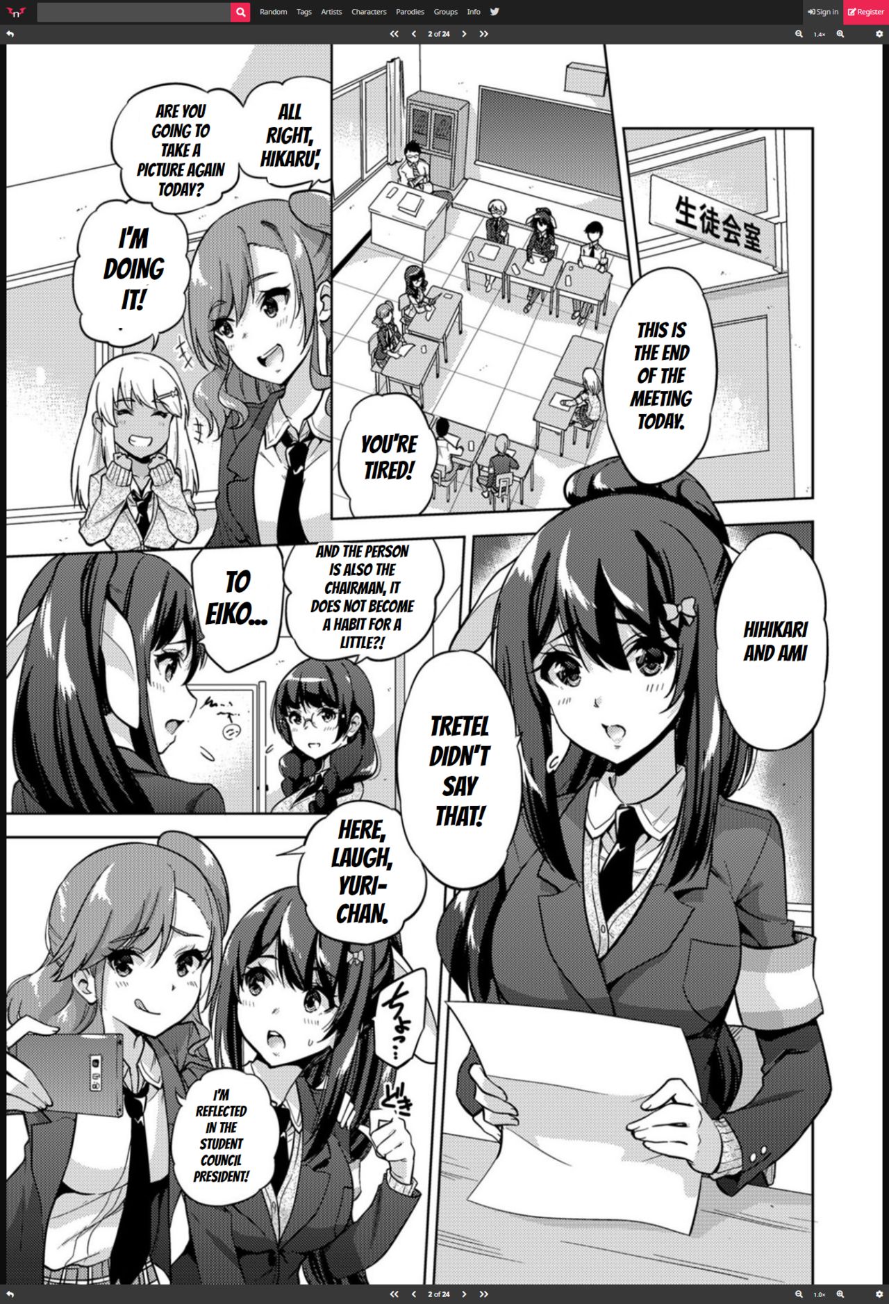SNS Seitokai Yakuin wo Netotte Share suru Hanashi. page 2 full