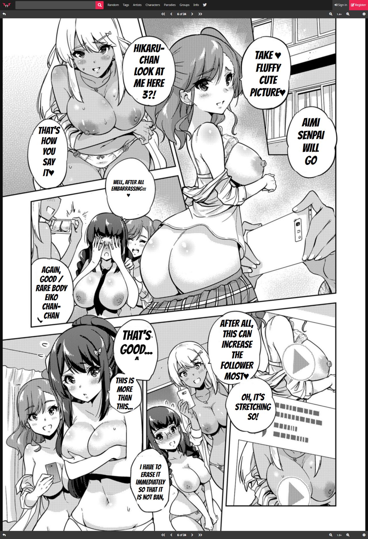 SNS Seitokai Yakuin wo Netotte Share suru Hanashi. page 6 full
