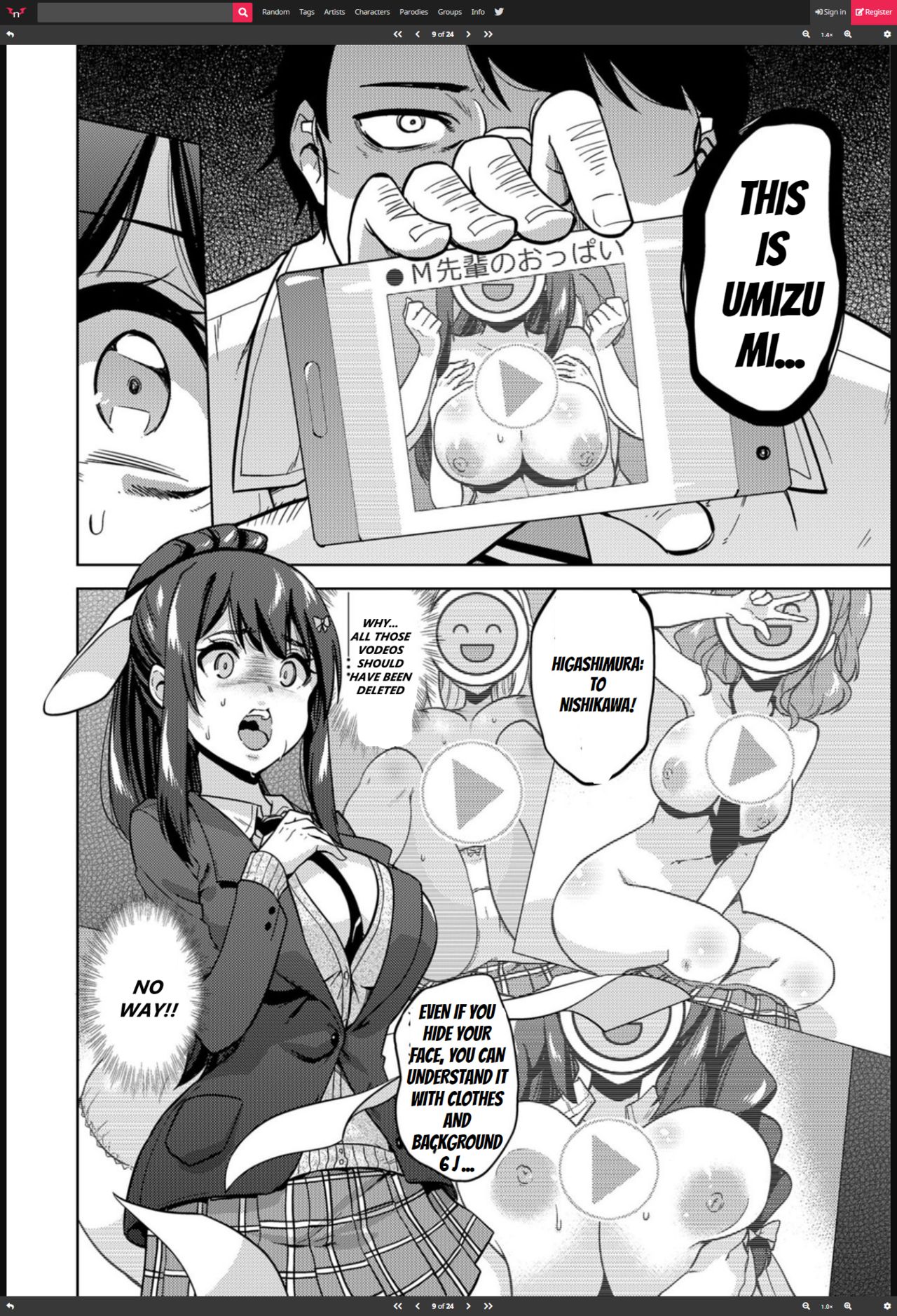SNS Seitokai Yakuin wo Netotte Share suru Hanashi. page 9 full