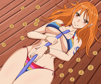 [Pixiv] shadowmm2 - One Piece-Nami cover