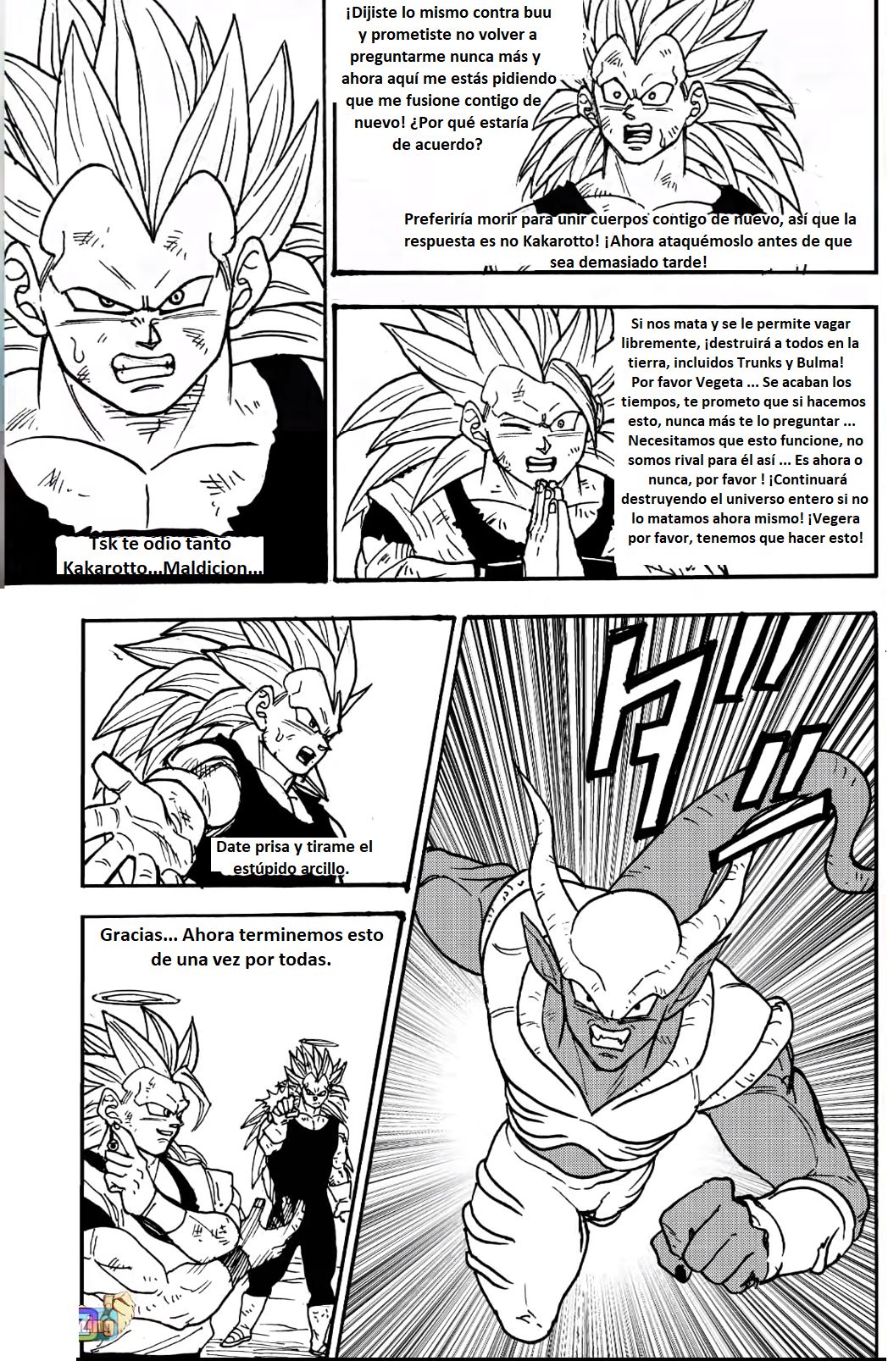 Goku y Vegeta vs Janemba page 7 full