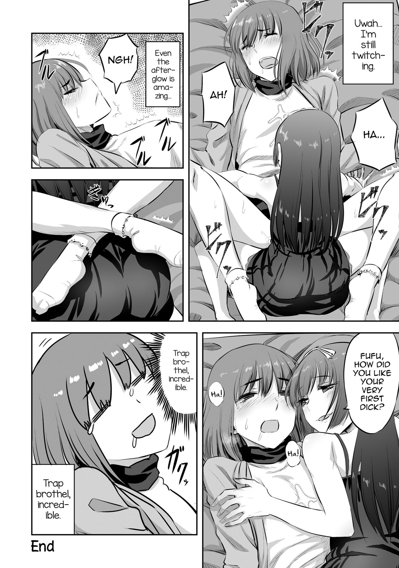 Otokonoko Fuuzoku de Yume ga Kanatta Hanashi page 12 full