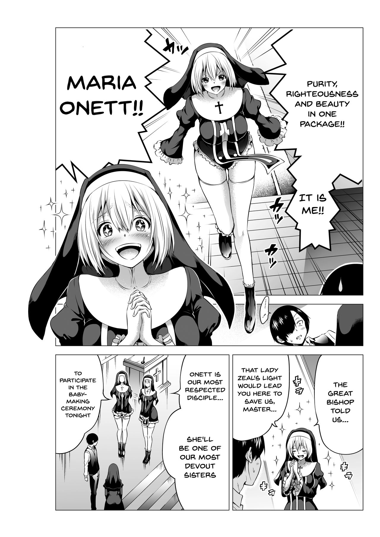 Isekai Harem Paradise Bangai Hen ~Kinyoku no Sister no Kuni~ | An Other World Harem Paradise Extra Edition ~Country Of The Abstinent Sisters~ page 5 full