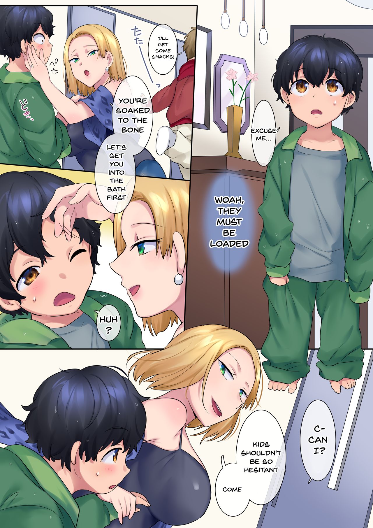 Yanmama o Gaki no Sugata ni Natte Fukushuu NTR | Revenge NTR of a Yanmama in the Form of a Kid page 11 full