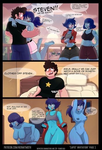 [Hermit Moth] Lapis Invitation (Steven Universe) cover