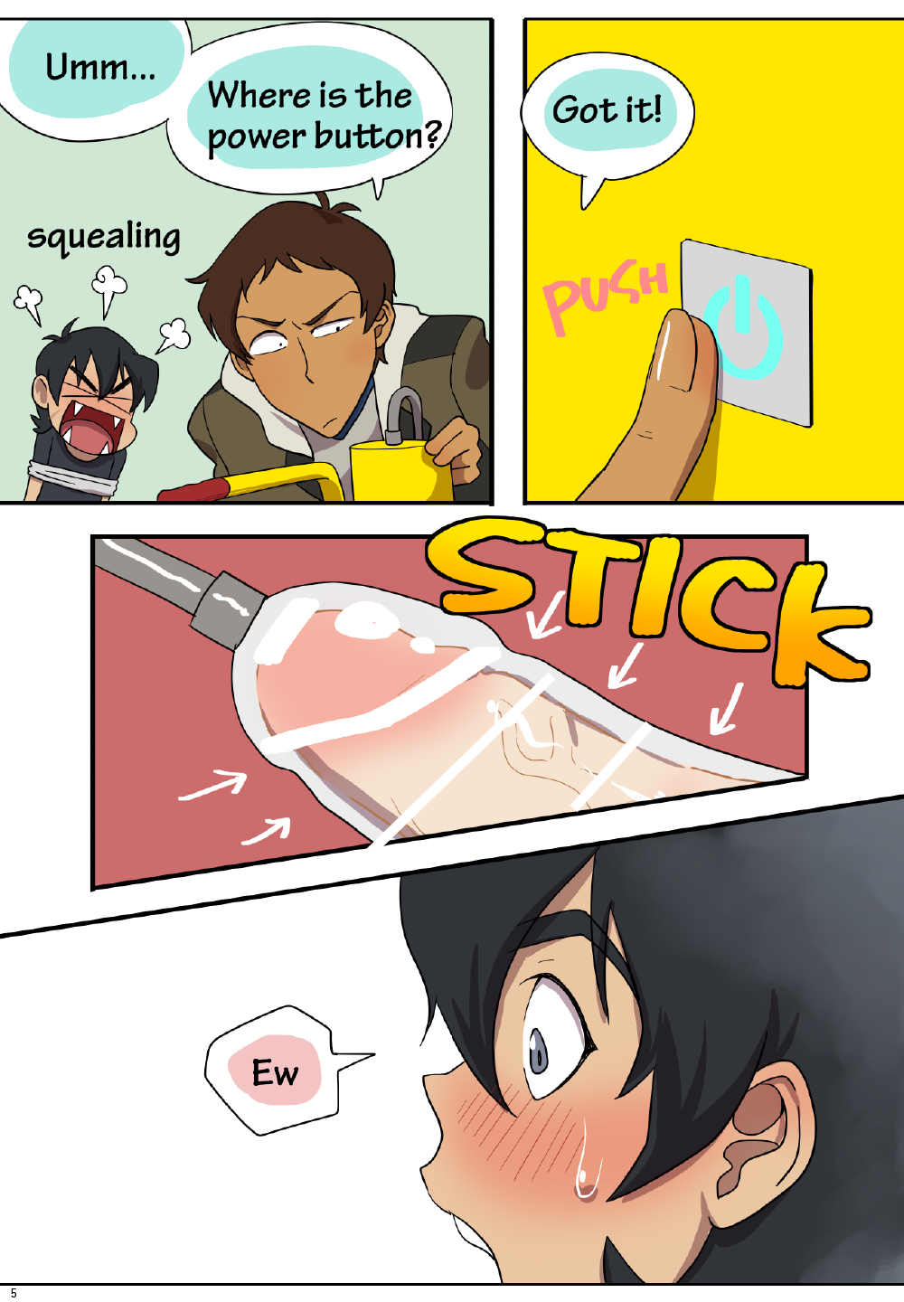 Loving Milking! page 6 full