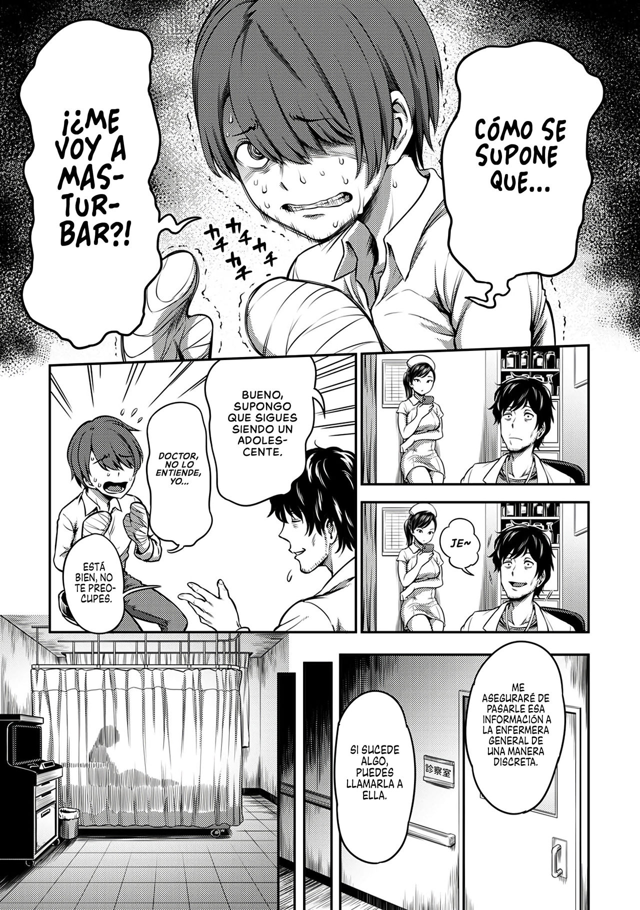 Sala de Extracción de Semen~ La vida en un Hospital donde una Enfermera con una personalidad Cruel maneja tus Orgasmos~ page 4 full