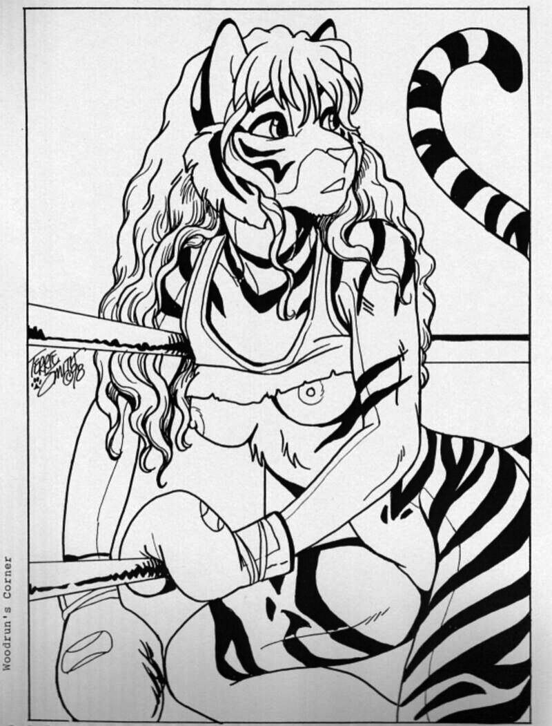 2001 Fur Fems Calendar page 4 full