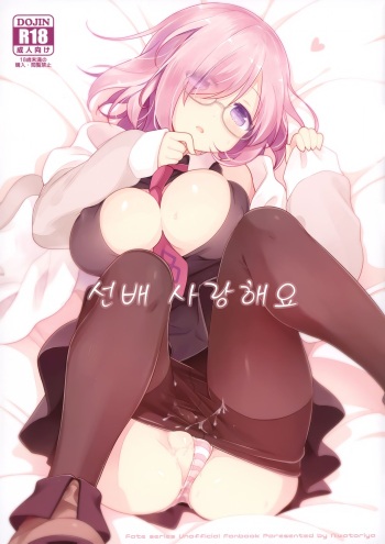 (C97) [Niwatoriya (Mitsui Ichigo)] Senpai Daisuki (Fate/Grand Order) [Korean] cover