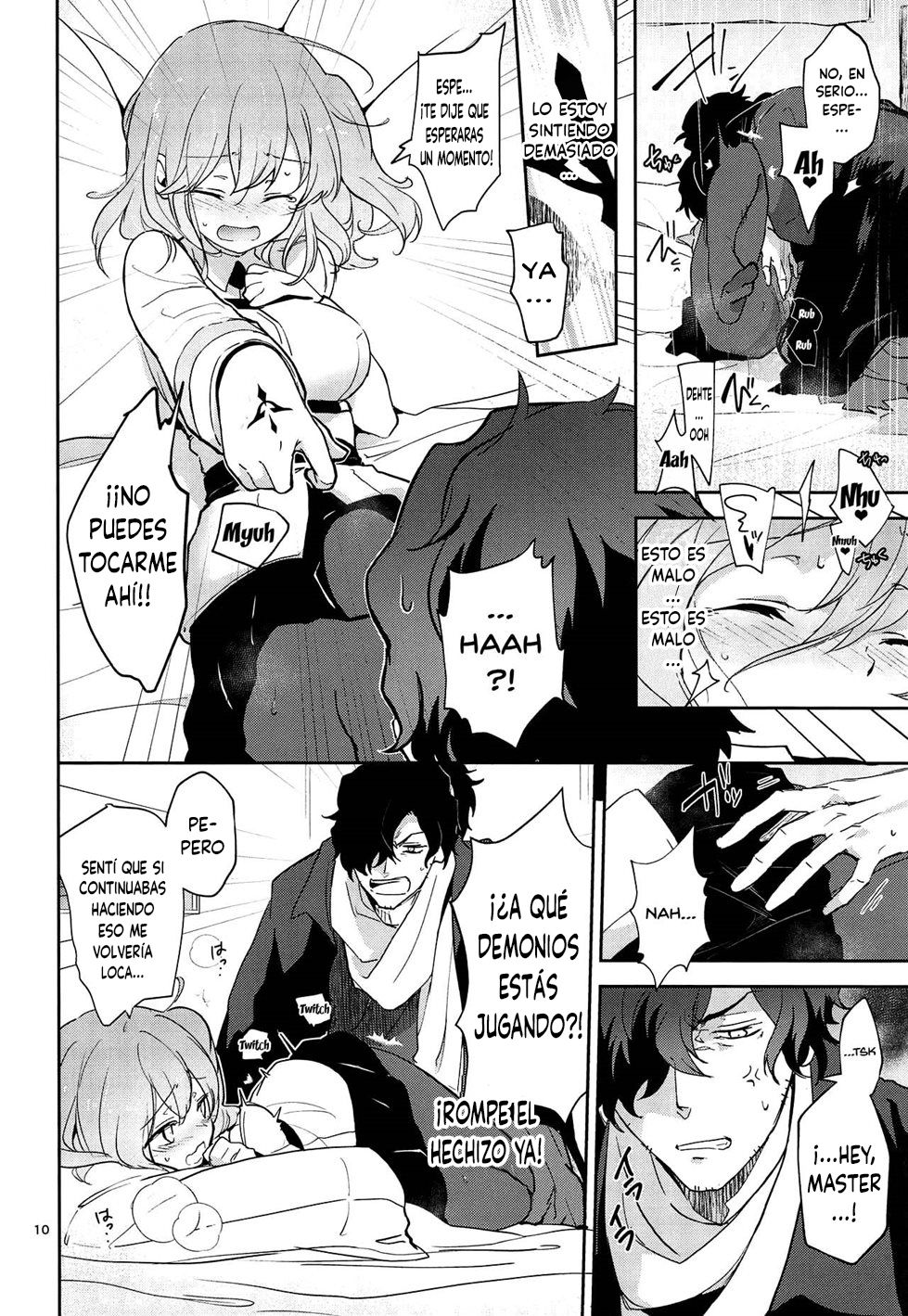 Kaima ni Osowarete Kandoage Joutai ni Nacchatta Gudako no IGuda Bon page 9 full