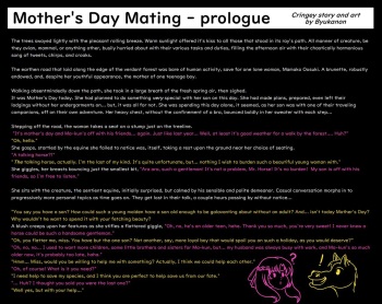 [Byukanon] Mother's Day Mating (Do You Love Your Mom and Her Two-Hit Multi-Target Attacks?) cover