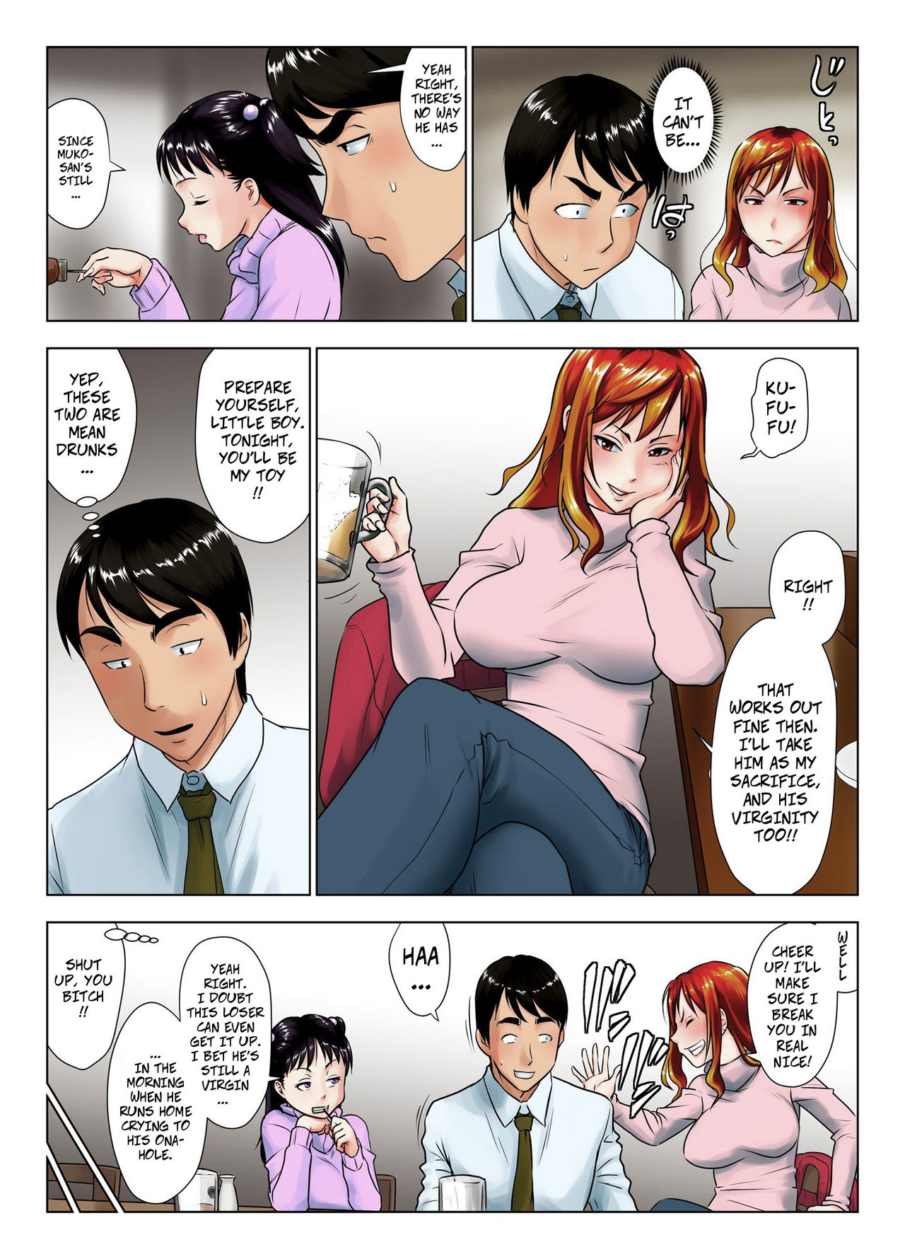Kore wa Yoi Anego desu ka? | Is This Tough Chick Drunk? page 4 full