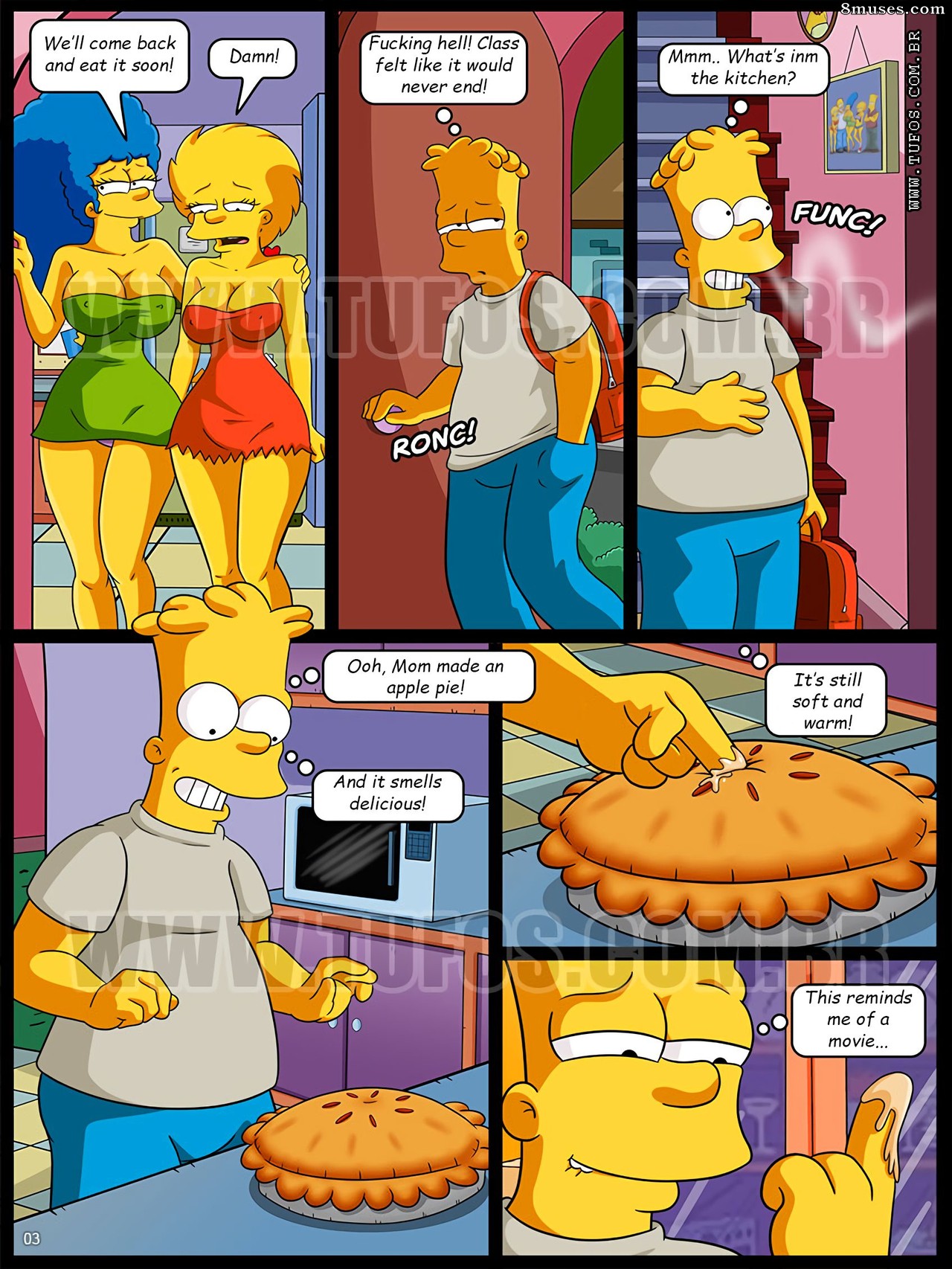 Os Simptoons em: A Torta de Maca Da Mamae page 3 full