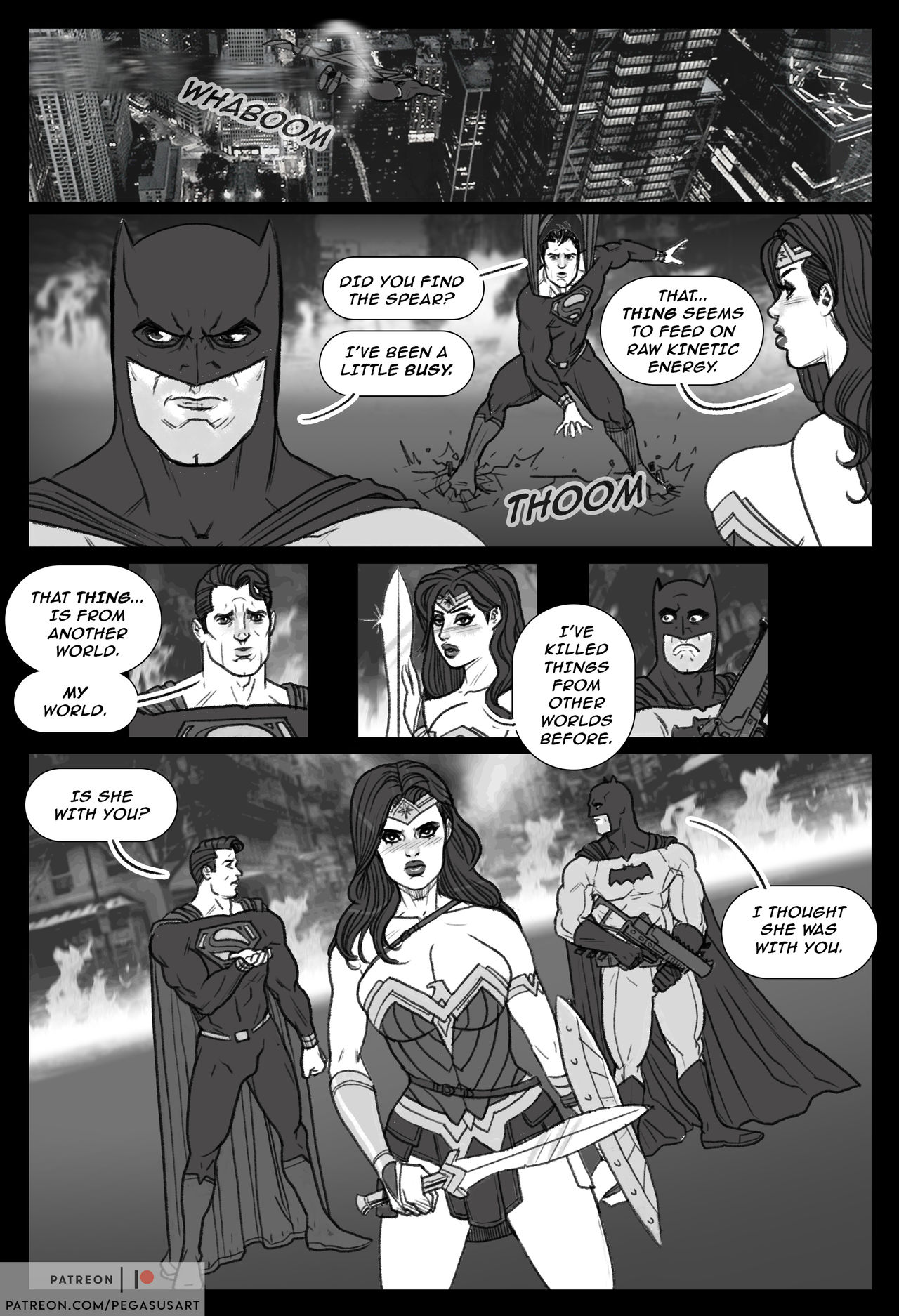 Wonder Woman vs Doomsday page 4 full