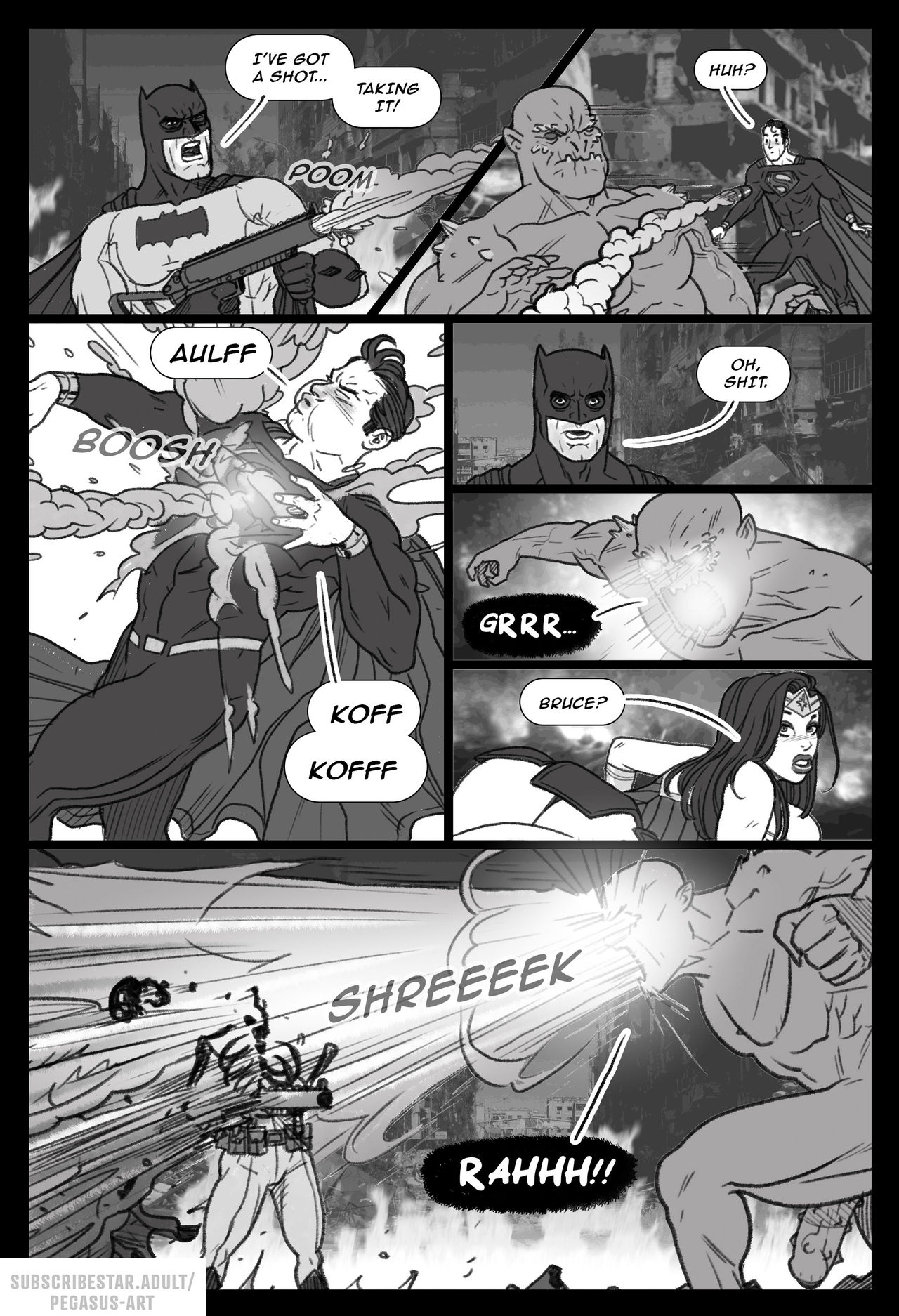Wonder Woman vs Doomsday page 8 full