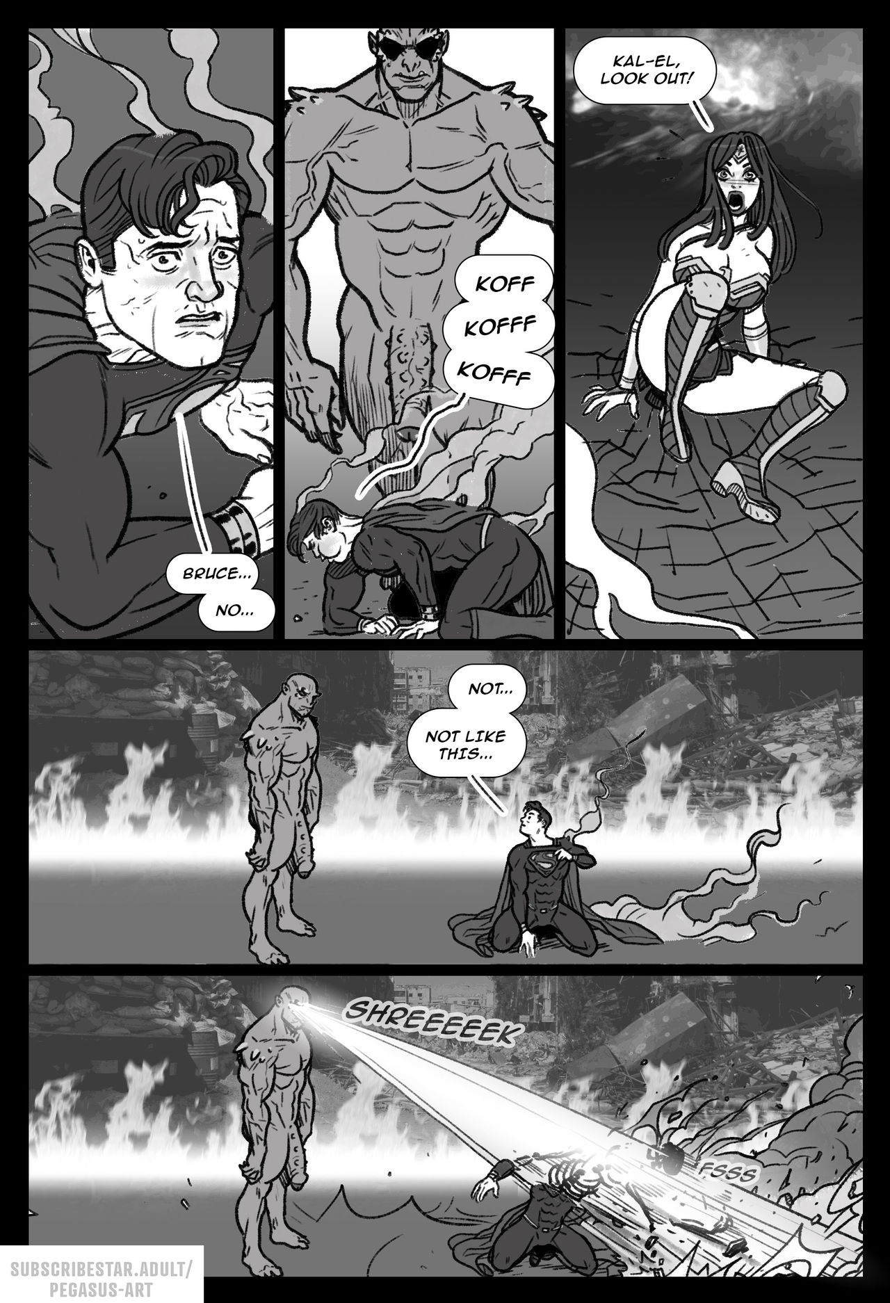Wonder Woman vs Doomsday page 9 full