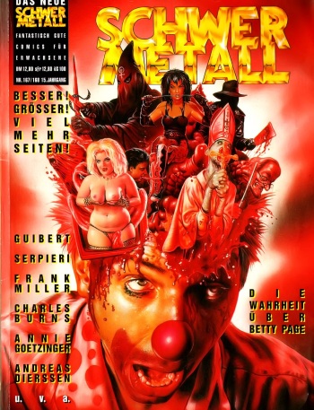 Schwermetall #167-168 [German] cover