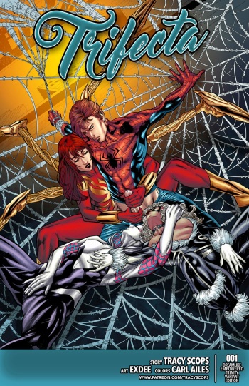 [Tracy Scops, Exdee] Trifecta [Spanish] cover