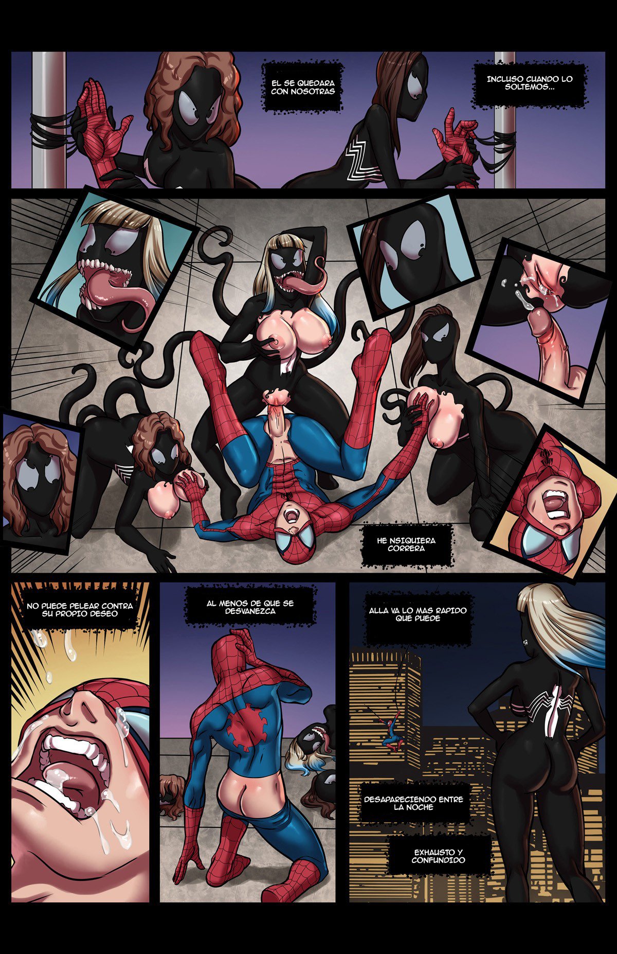 Venom Stalks Spider-Man page 9 full