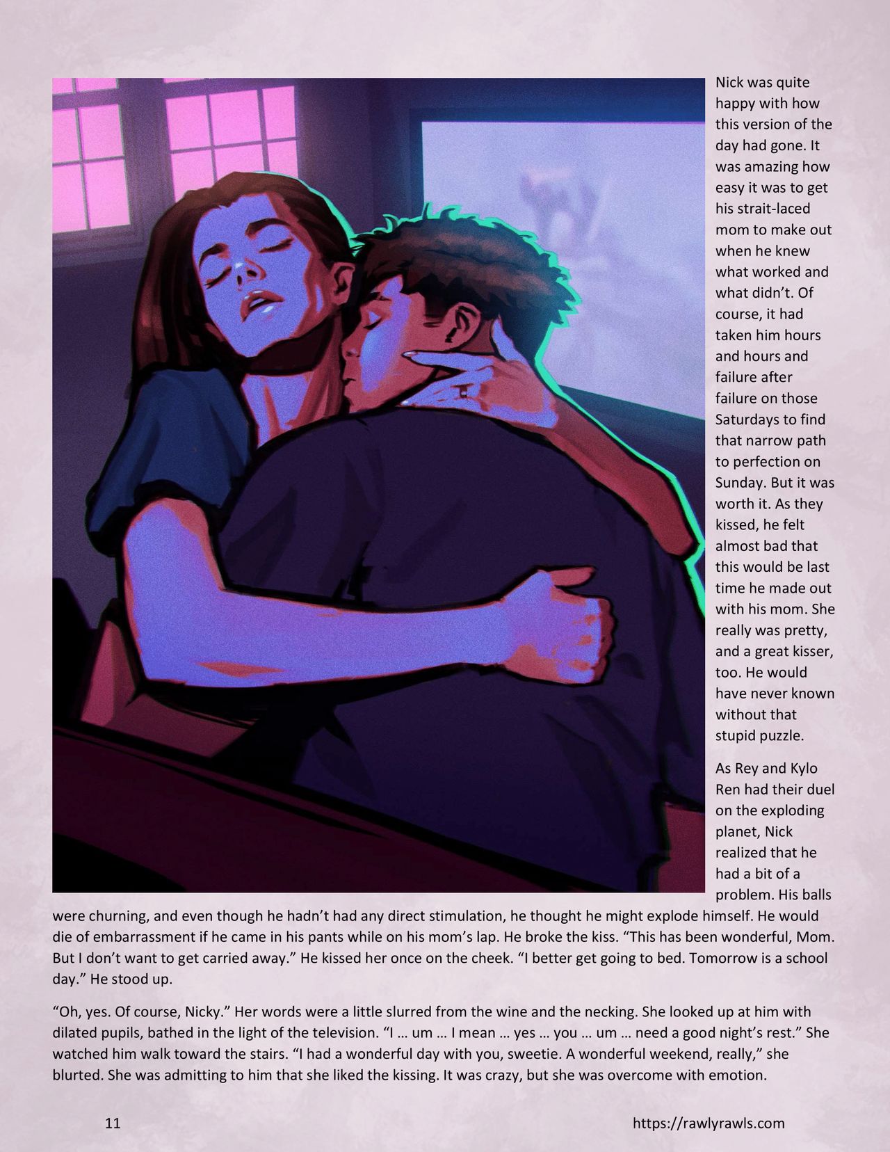 Enki's Puzzle Chapter 3: Rawly Rawls Fiction page 11 full