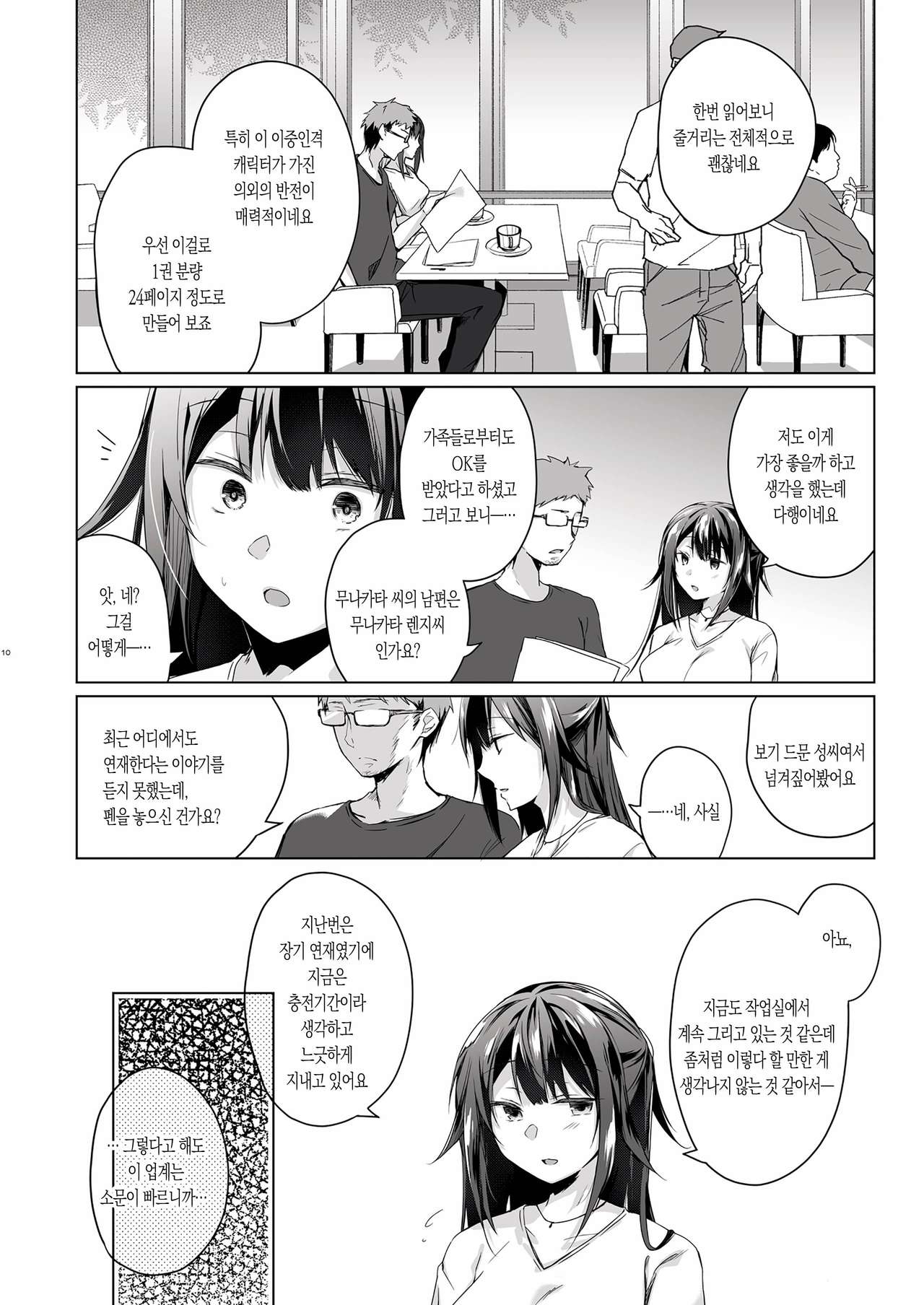 Doujin Event no Shucchou Henshuubu ni Itta Hi kara Tsuma no Yousu ga... page 8 full
