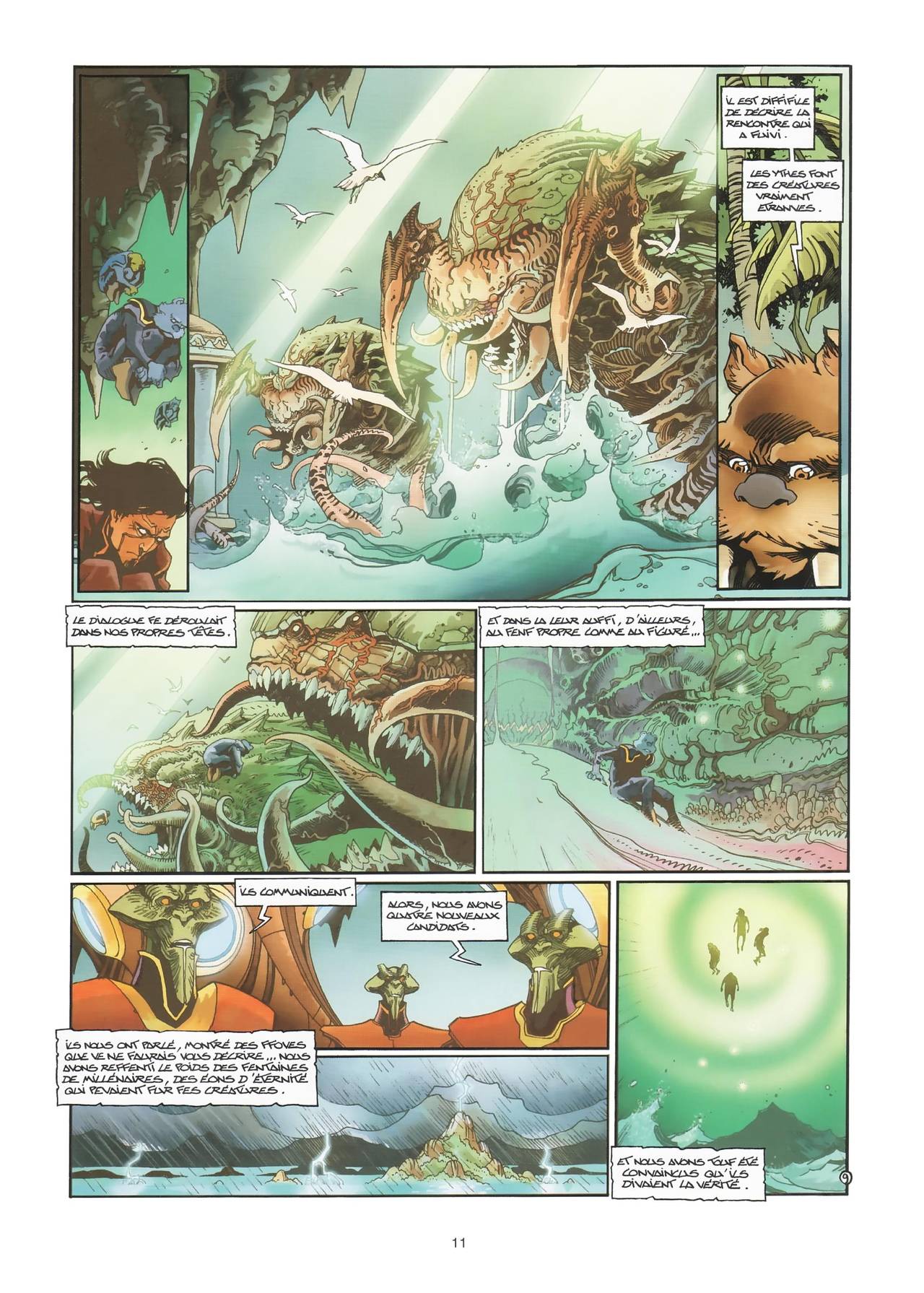 Les Naufrages d'Ythaq - Tome 07 - La marque des Ythes page 11 full