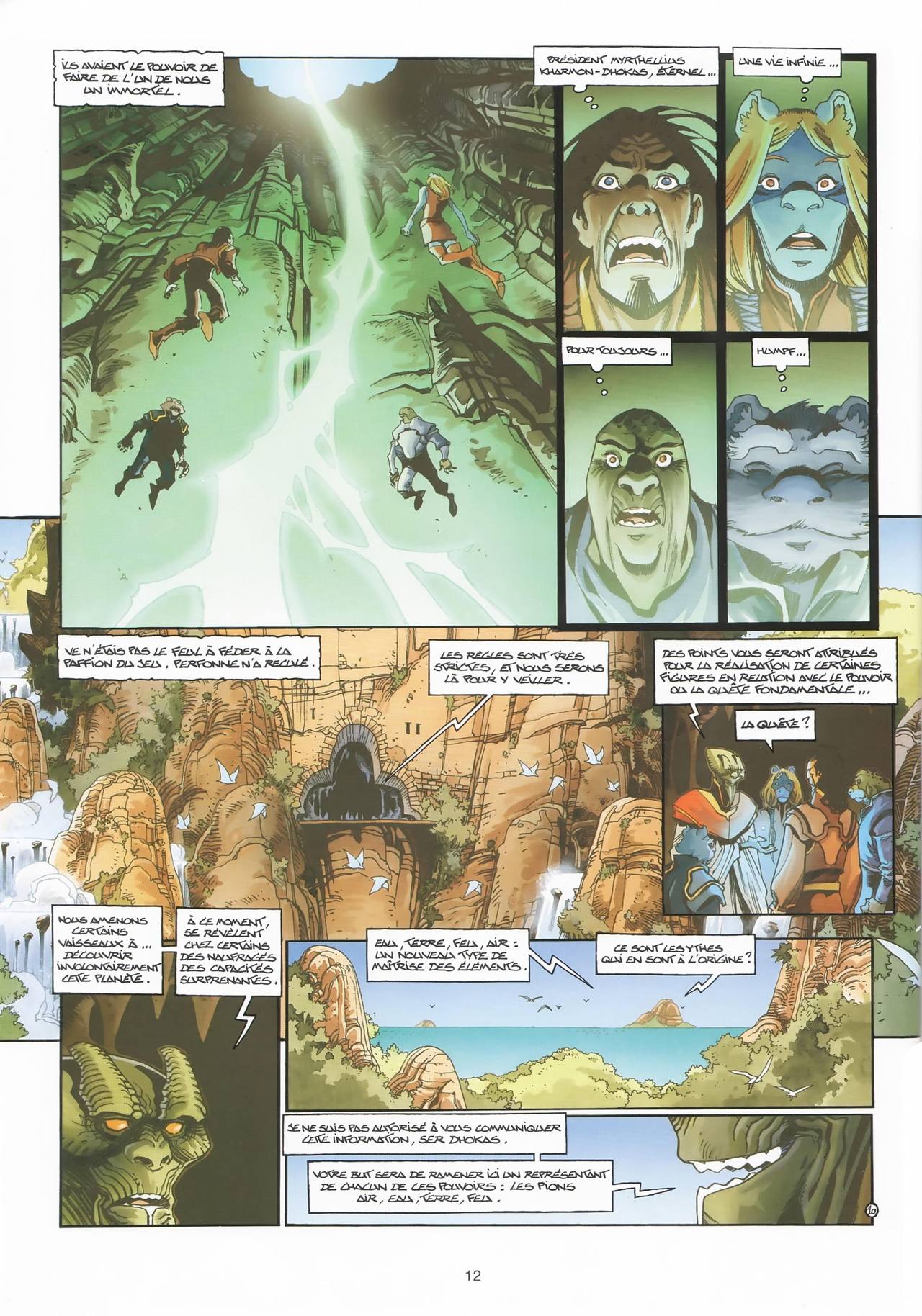 Les Naufrages d'Ythaq - Tome 07 - La marque des Ythes page 12 full