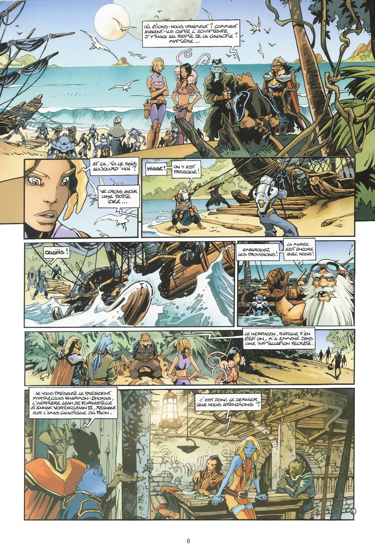 Les Naufrages d'Ythaq - Tome 07 - La marque des Ythes page 8 full