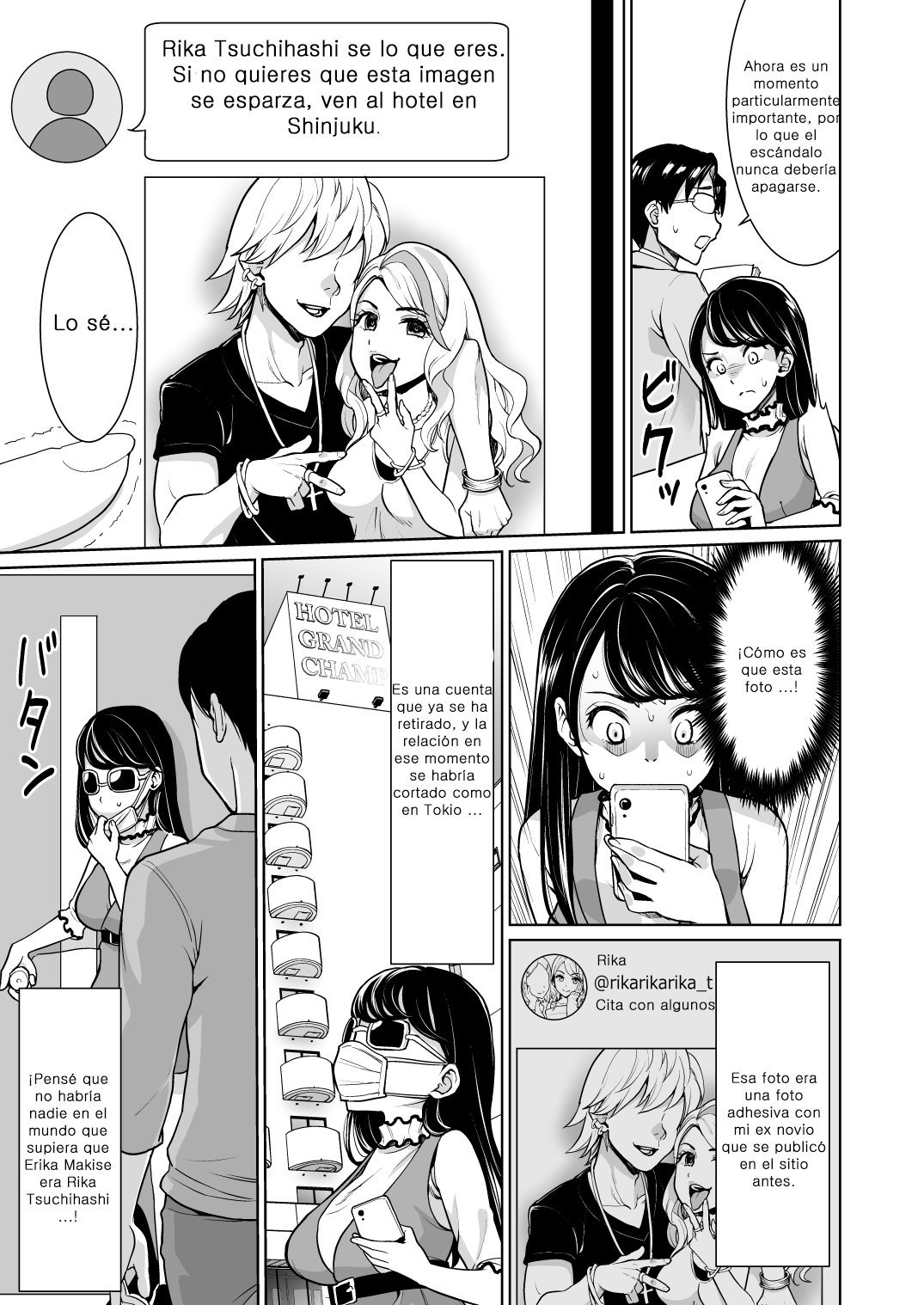 REVENGE FUCK ~Mukashi Ore o Ijimeteita Yankee Onna ga Seijunha Idol ni Natteita node Yowami o Nigitte Fukushuu Nama Nakadashi~ page 5 full