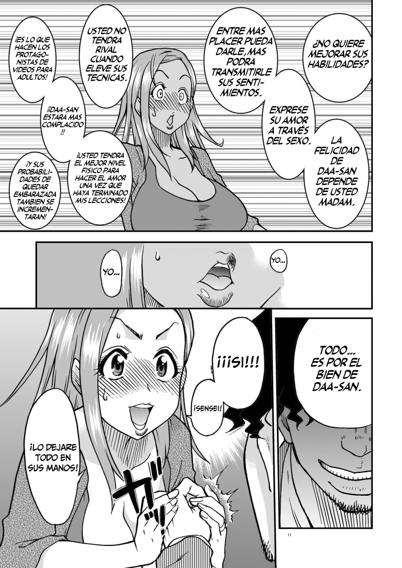 Cogiendose a una Mujer Casada para Entrenar su Vagina - Shiwasu No Okina page 12 full