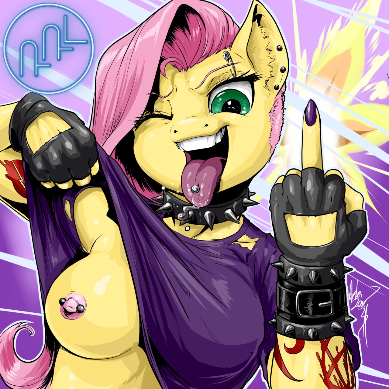 Neon Night Lights: Punk Pack 01 page 7 full
