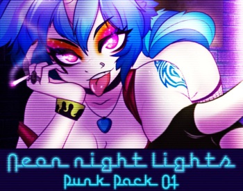 [Various] Neon Night Lights: Punk Pack 01 cover