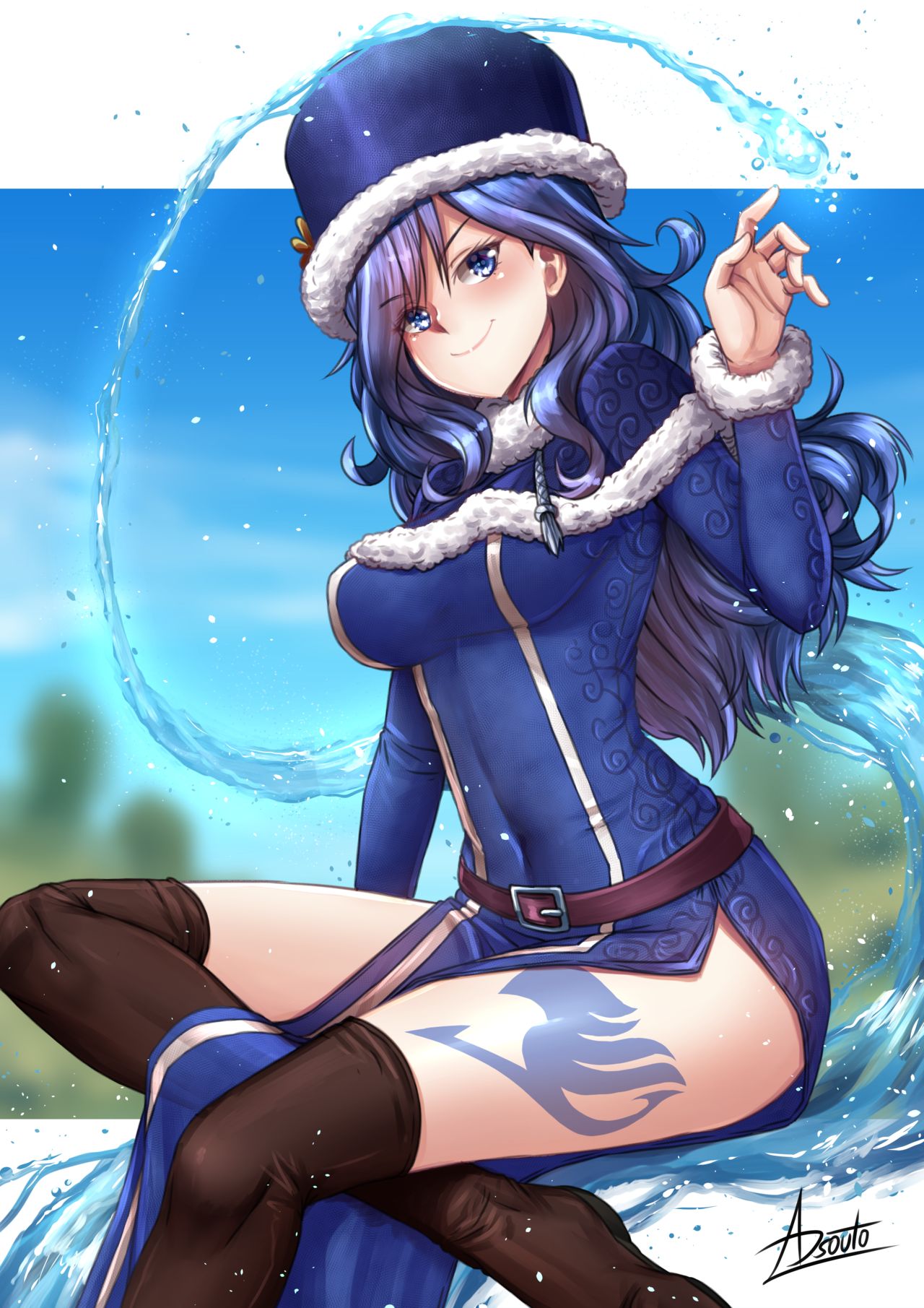 Juvia Lockser / Fairy Tail page 1 full