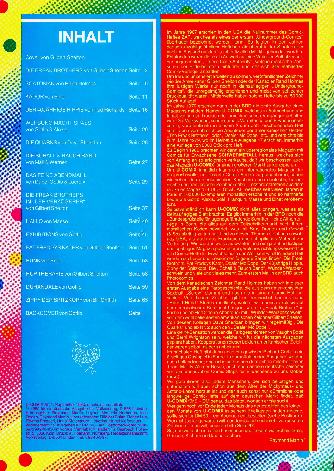 U-Comix #001 page 2 full