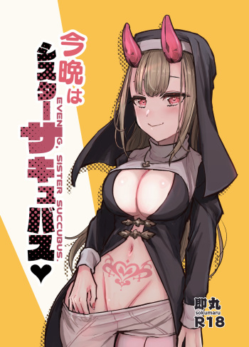 [Hamemie-tei (Sokumaru)] Konban wa Sisiter Succubus cover