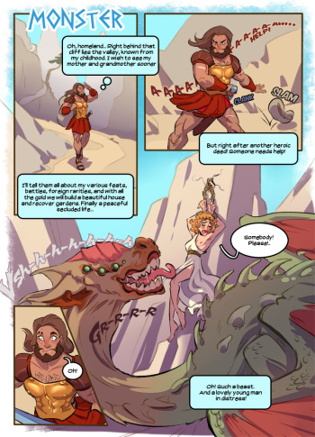 [Ripushko] Comic: Monster (English) cover