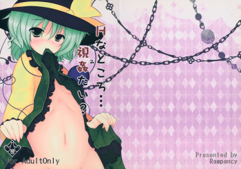 (C80) [Rampancy (Bakko)] H na Tokoro... Mitai? (Touhou Project) cover