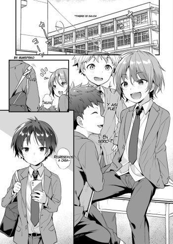 [Commamion (Numa)] Namahenji o Shitara Jare Tsuite Kuru Osananajimi no Ohanashi [Spanish] {Nurepeko} [Digital] cover