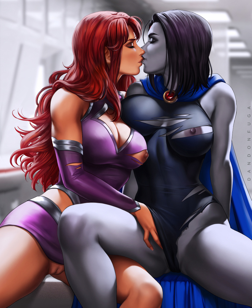 DC | Raven & Starfire page 9 full