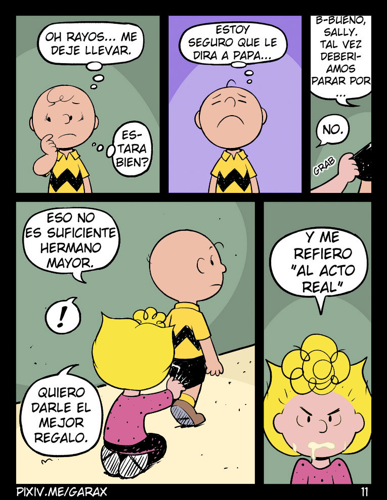 You are a  fucker, Charlie Brown page 11 full