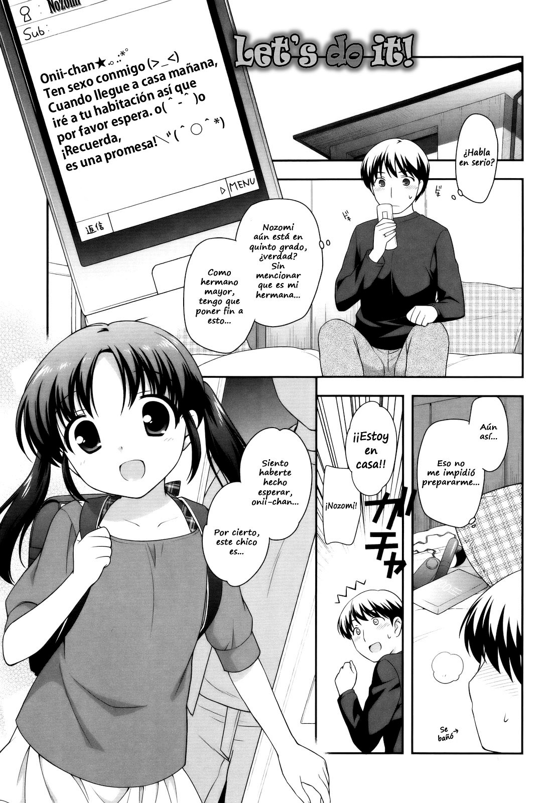 Ecchi shite | Let's do it! page 1 full