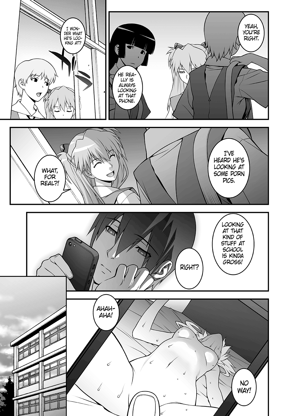 IQ200 no Nikubenki | 200IQ Cumdump   =White Symphony= page 8 full