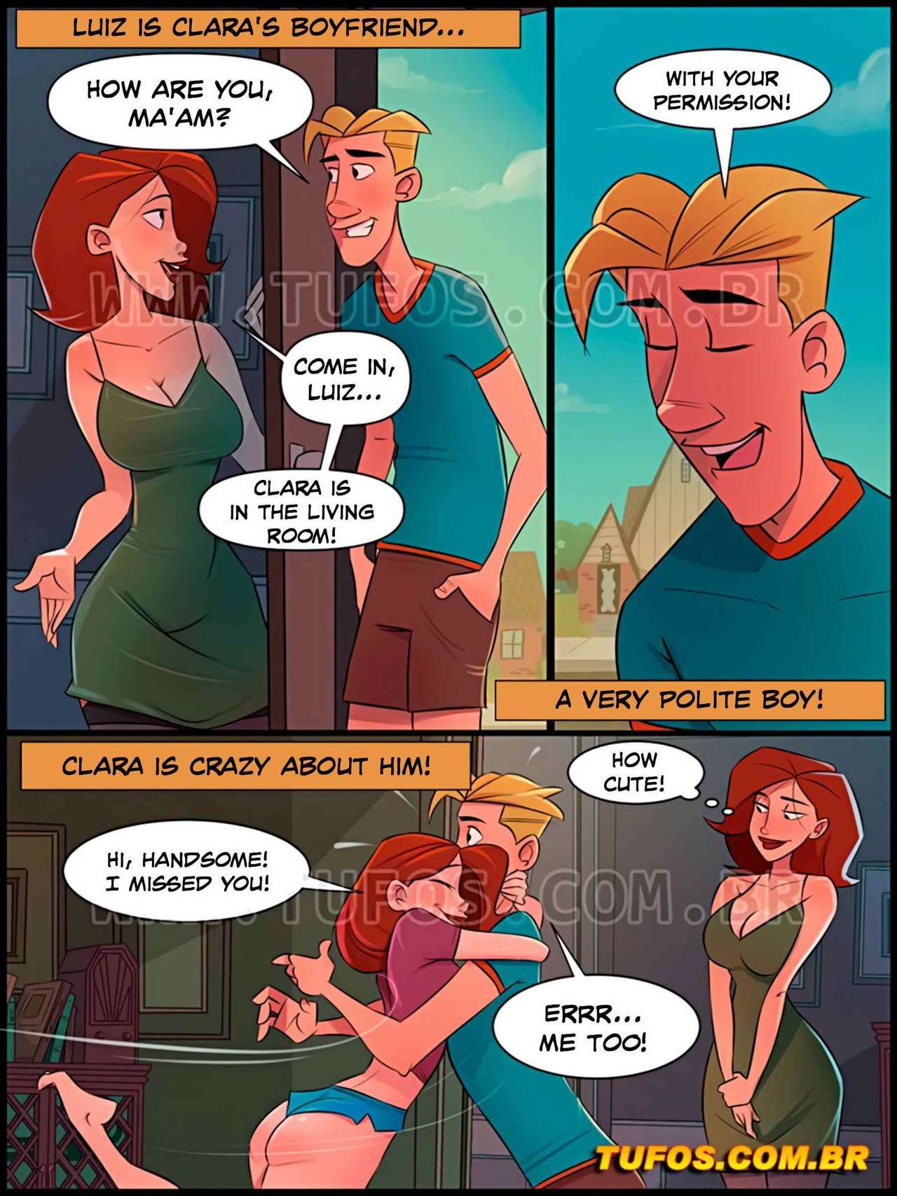 House Of Mom Joana 9 – Teaching Clara – Tufos - english page 3 full