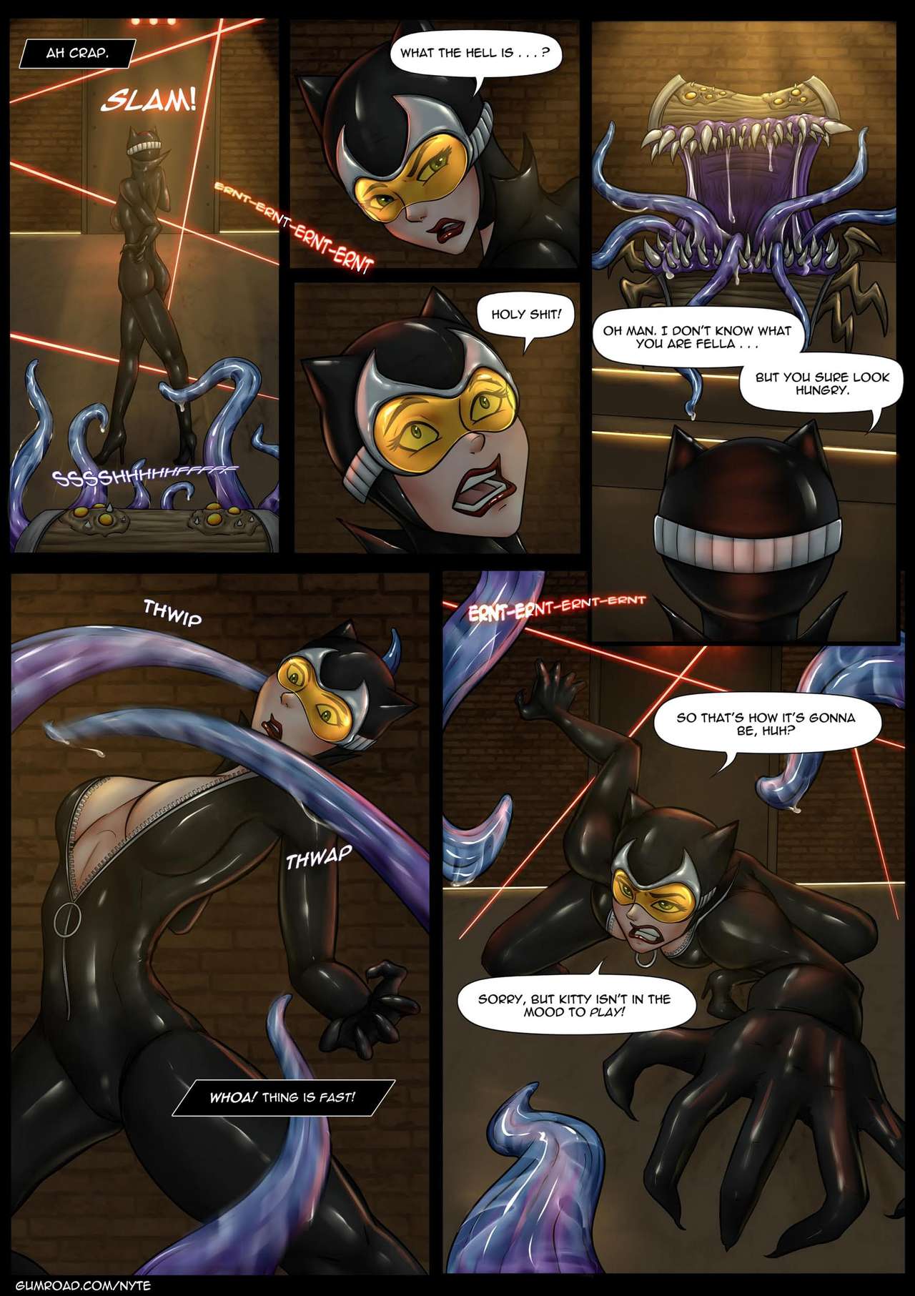 Catwoman's Ninth Life page 3 full