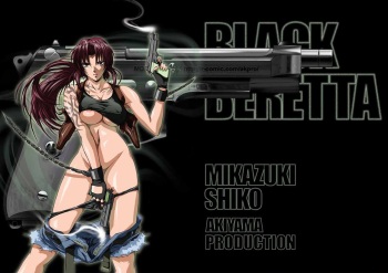 [Akiyama Production (Mikazuki Shikou)] BLACK BERETTA (Black Lagoon) [English] {doujin-moe.us} cover