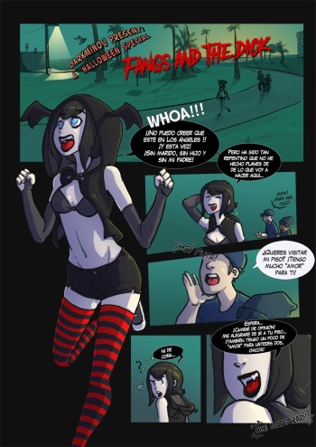 [Darkminou] Fangs and the Dick [Spanish] cover