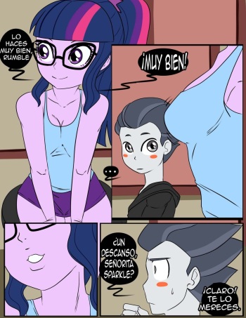 [Inuyuru] Taming the Tutor (My Little Pony: Equestria Girls) [Ongoing] [Spanish] cover