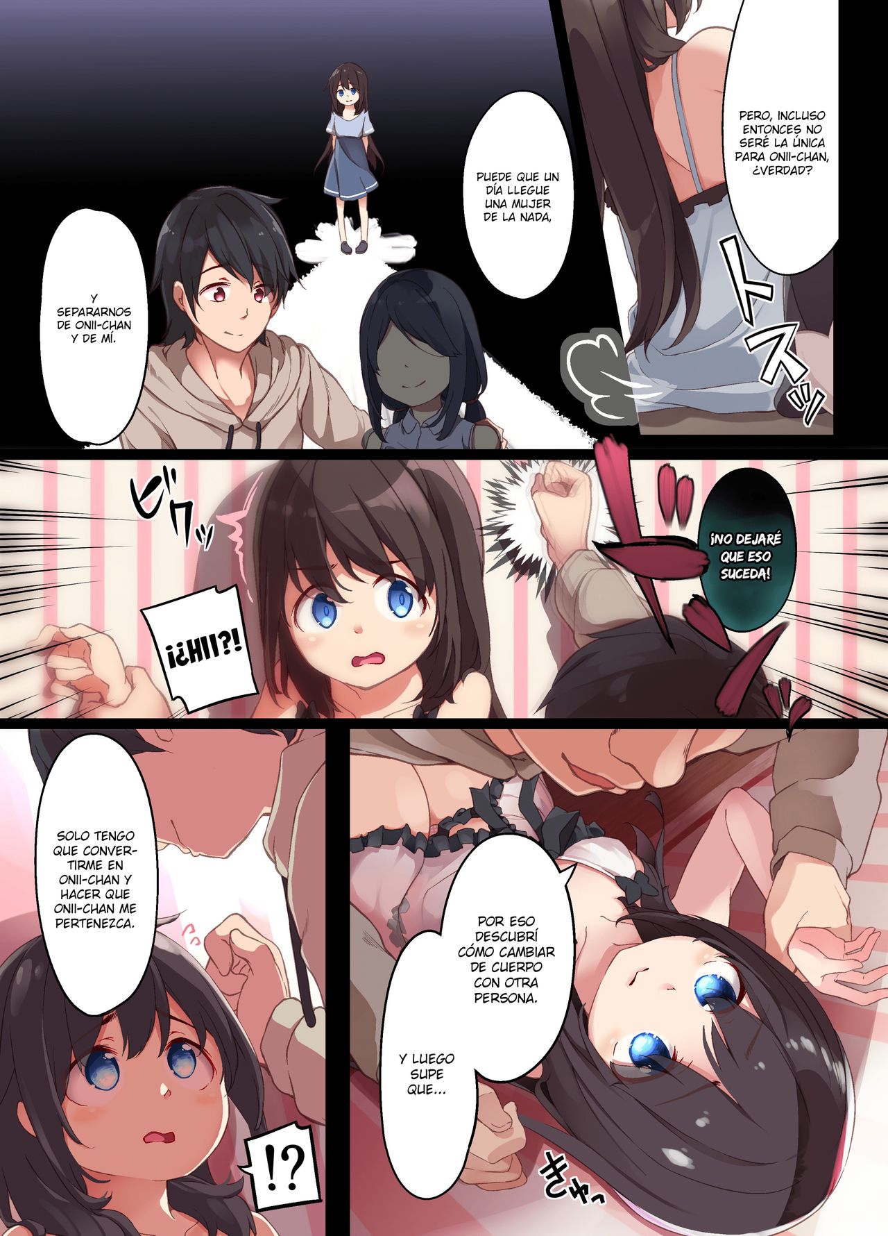 A Yandere Little Sister Wants to Be Impregnated by Her Big Brother, So She Switches Bodies With Him and They Have Baby-Making Sex page 12 full