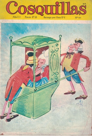 Revista Cosquillas N° 57 (spanish) cover